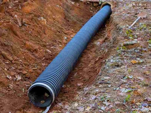 how do i find the sewer line on my property