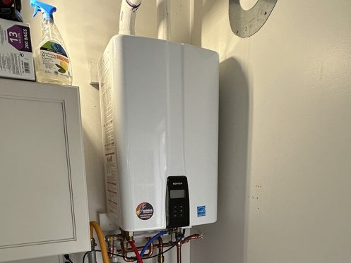 how to tell if water heater element is burned out